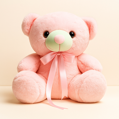 PeachBow - The Sweet Pink Teddy