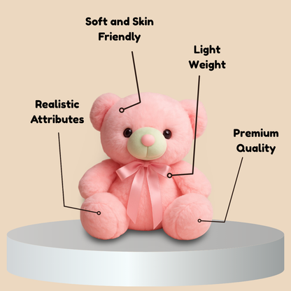 PeachBow - The Sweet Pink Teddy